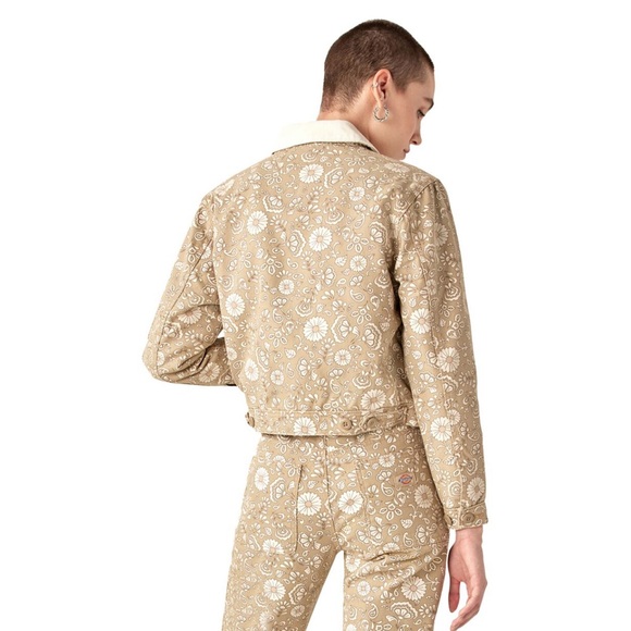 Dickies Ellis Jacket, float on canvas light base, women’s M, NWT - Picture 4 of 8